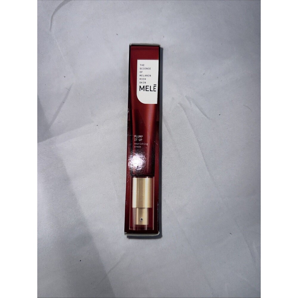 Mele Plump It Up Nourishing Facial Cream Melanin-Rich Skincare 1.35 fl oz